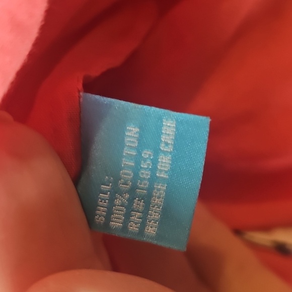 J. McLaughlin Sz Large Coral Emboidered Cotton Tunic Top WT353 - Picture 6 of 7